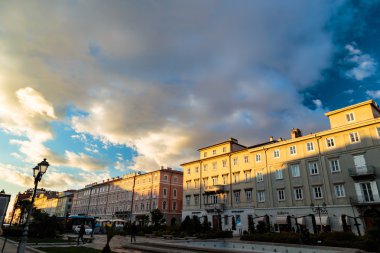 Trieste günbatımı