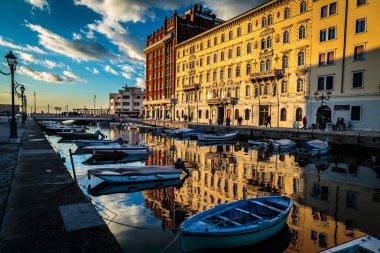 Trieste günbatımı