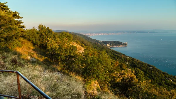 Noite no golfo de trieste — Fotografia de Stock