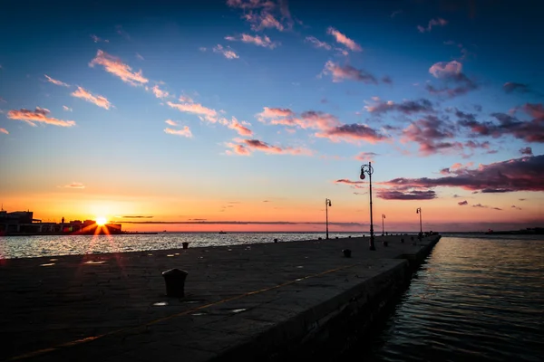 Docks of Trieste — Stock Photo, Image