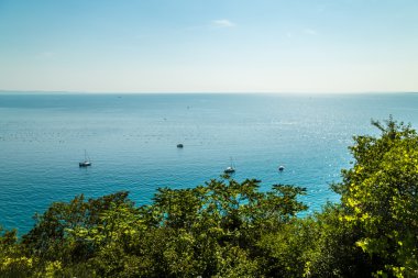 Yaz aylarında Trieste Körfezi