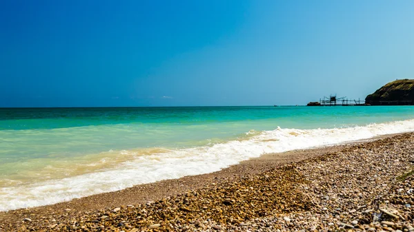 bir yaz günü İtalyan sahil