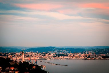trieste Körfezi akşamları