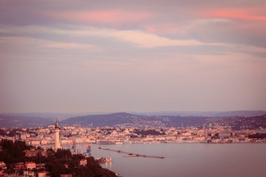 trieste Körfezi akşamları