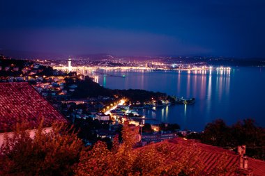 trieste Körfezi akşamları