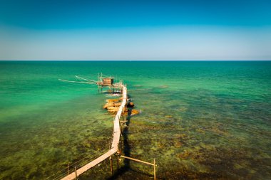 bir yaz günü İtalyan sahil