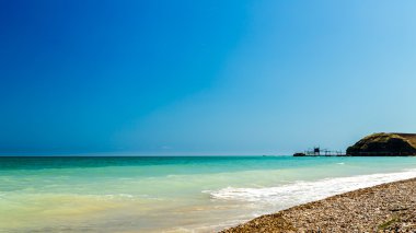 bir yaz günü İtalyan sahil