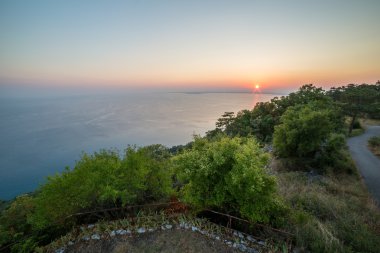 trieste Körfezi akşamları