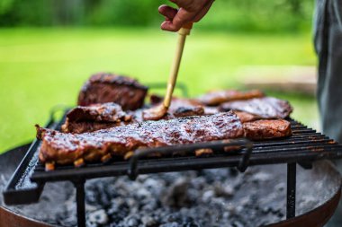 Yaz, bbq yapmak için yılın en iyi zamanıdır.