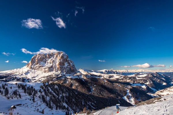 Las Hermosas Dolomitas Italianas Día Invierno —  Fotos de Stock