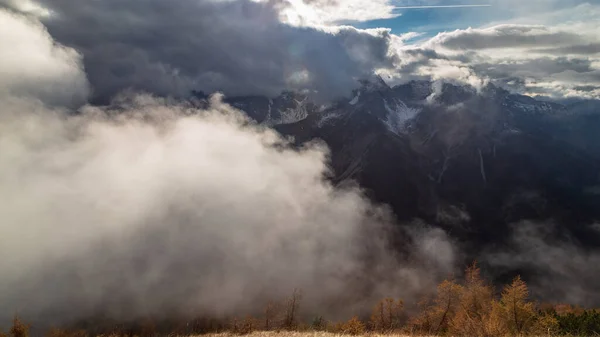 October Trekking Mountains Forni Sopra Friuli Venezia Giulia — Stock Photo, Image