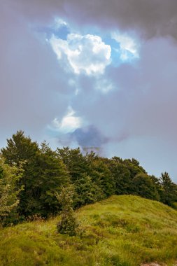 İtalya 'nın Friuli Venezia-Giulia Alplerinde yaz günü