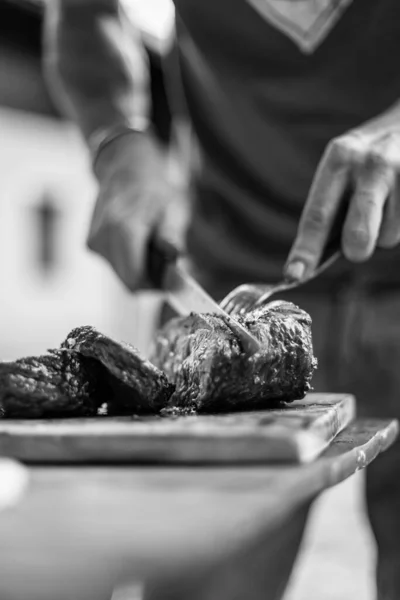 Verano Mejor Época Del Año Para Hacer Asado —  Fotos de Stock