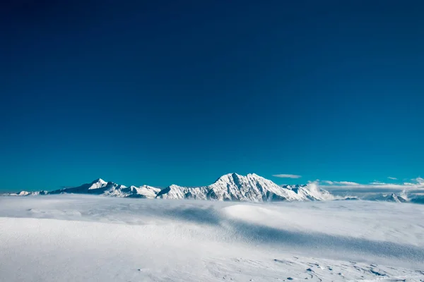 Carnic Alps Big Snowfall Udine Province Friuli Venezia Giulia Region — Stock Photo, Image