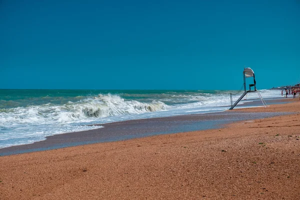 Efter Storm Återvänder Solen Conero Marche Region Italien — Stockfoto