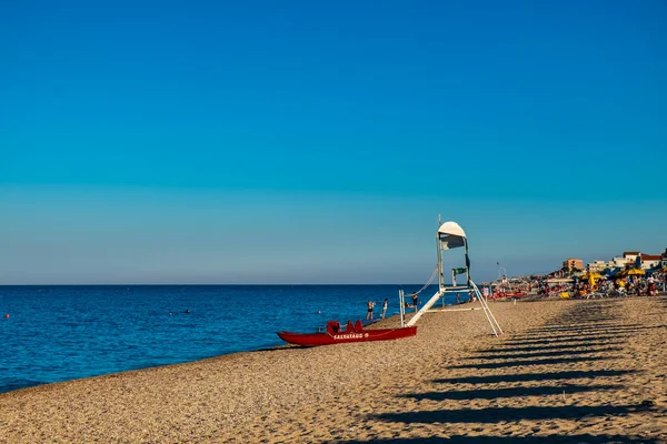 Plavčík Pláži Důležitý Numana Provincie Ancona Region Marche Itálie — Stock fotografie