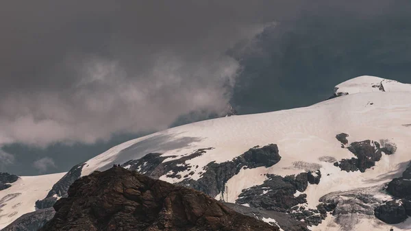 Krásné Údolí Před Cervinem Letním Dni — Stock fotografie