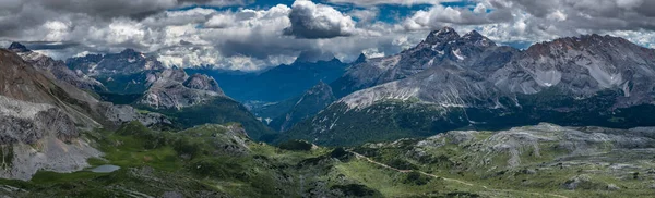 Beautiful Dolomiti Summer Day Trentino Alto Adige Italy Stock Image