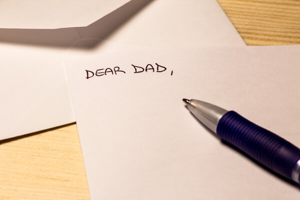 Письмо папочке
