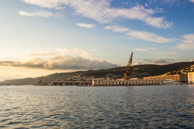 Trieste Dock akşamları