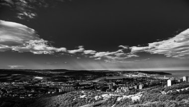 city Bay gündoğumu