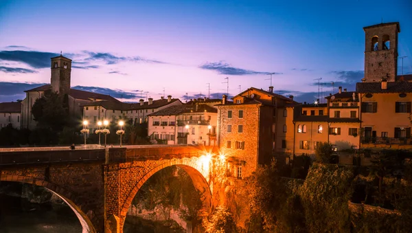 Του διαβόλου γέφυρα του το Cividale del Friuli — Φωτογραφία Αρχείου