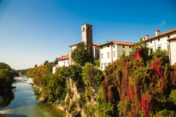 Od Čertova mostu v Cividale del Friuli — Stock fotografie