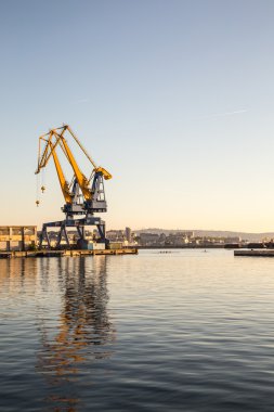 Trieste bağlantı noktası Vinçler