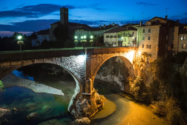 Djävulens bro av Cividale del Friuli — Stockfoto