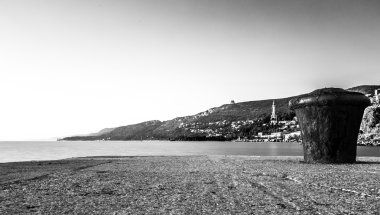 Kale ve deniz feneri Trieste