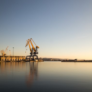 Trieste bağlantı noktası Vinçler