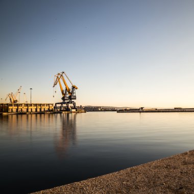 Trieste bağlantı noktası Vinçler