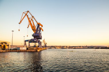 Trieste bağlantı noktası Vinçler