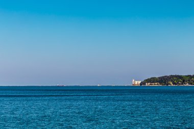 Kale ve deniz feneri Trieste