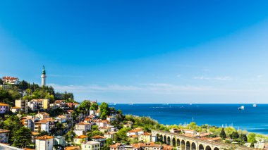 Trieste Körfezi eski deniz feneri