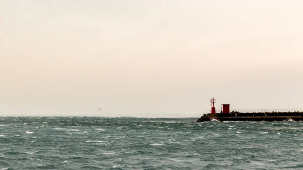 Tankschiff in der Bucht von Triest — Stockfoto