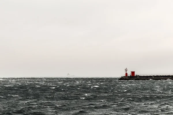 Petrolero en la bahía de Trieste —  Fotos de Stock