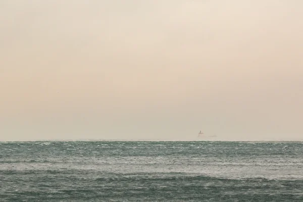 Tanker in de baai van Triëst — Stockfoto