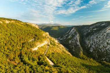Val Rosandra sonbahar akşam