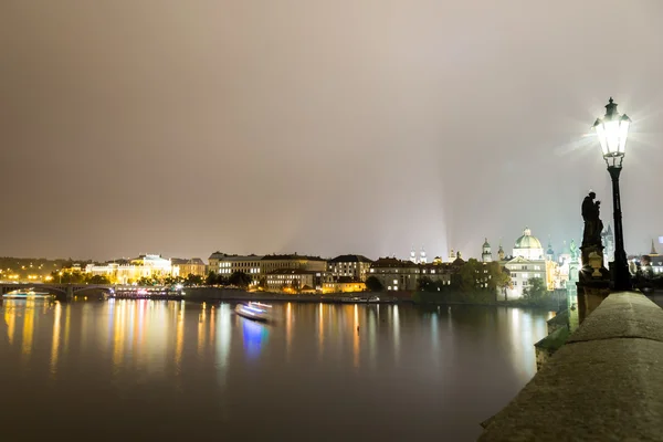 Kvällen i Prag — Stockfoto