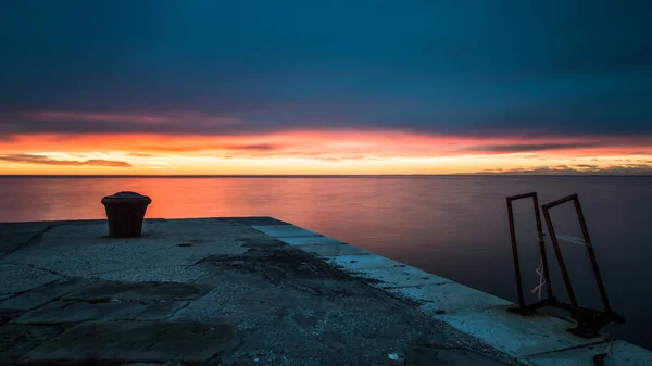 Trieste rıhtımı — Stok fotoğraf