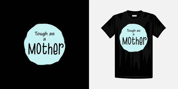 Migliore Mondo Tipografia Mamma Design Shirt Shirt Mothers Day Design — Vettoriale Stock