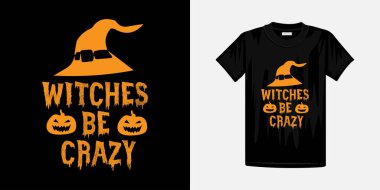 Cadılar Bayramı 'nda cadılar bayramında cadılar bayramı için erkek, kadın ve çocuklar için gömlek tasarımı yapılır. Güzel ve göz alıcı en iyi vektör tasarımı.