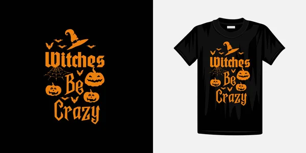 Halloween Shirt Novo Modelo Design Halloween Lettering Tipografia Design Vetorial — Vetor de Stock