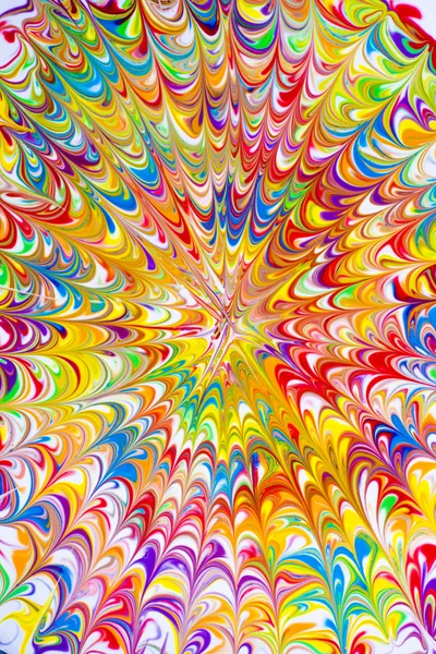 Красочная Рейнбоу масляная звезда — стоковое фото
