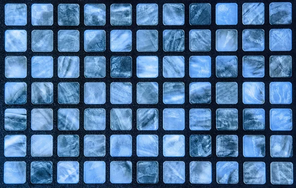 Blå mosaik — Stockfoto