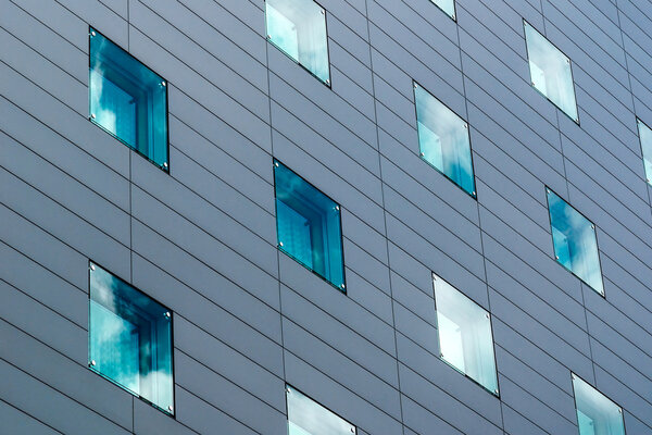 Modern office building