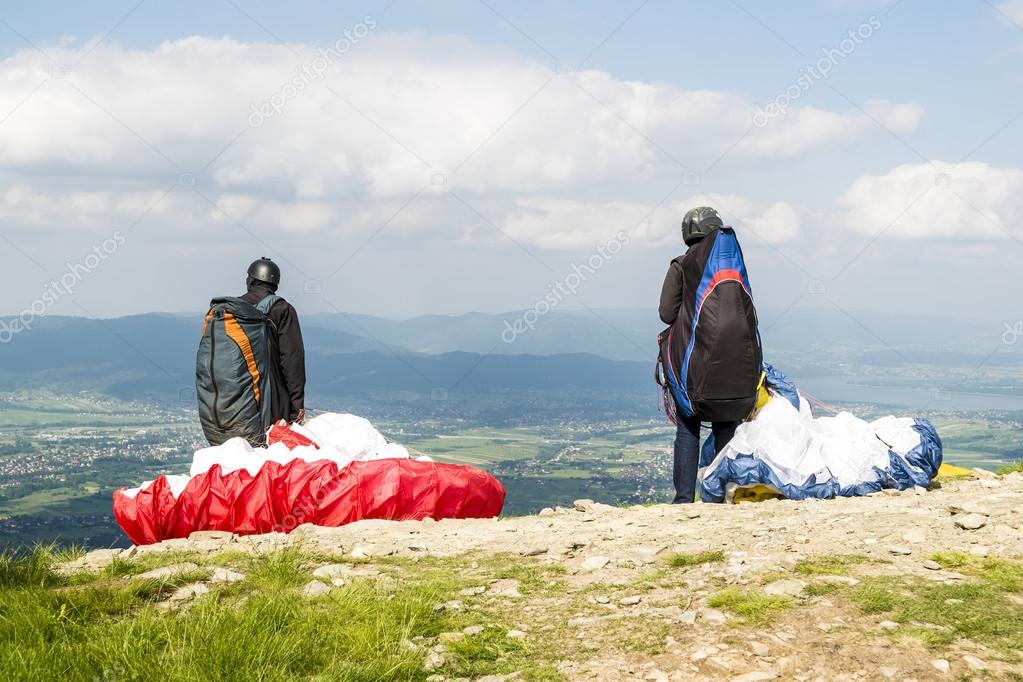 Start paragliding