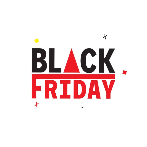 Black Friday Sale Sale Poster Black Friday Social Media — Stock Vector
