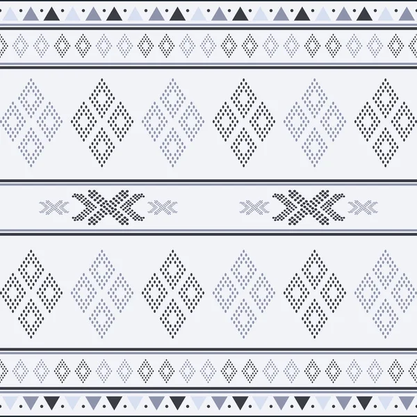Geometrický Tvar Bezešvé Vzor Vhodný Pro Potisk Textilie Tkaniny Sarong — Stockový vektor